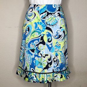 Gorgeous "Bay Studio" Career Petite Skirt with Ruffle/ size PM